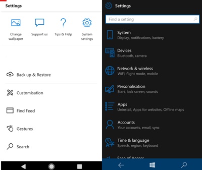 How to Turn Your Android User Interface into Windows , Android User Interface into Windows  Interface, Android User Interface, Windows  Interface, Windows Interface in Android 