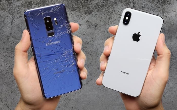 Comparison of Samsung Galaxy S9 Plus and iPhone X, Samsung Galaxy S9 Plus, iPhone X, Samsung Galaxy S9 Plus and iPhone X