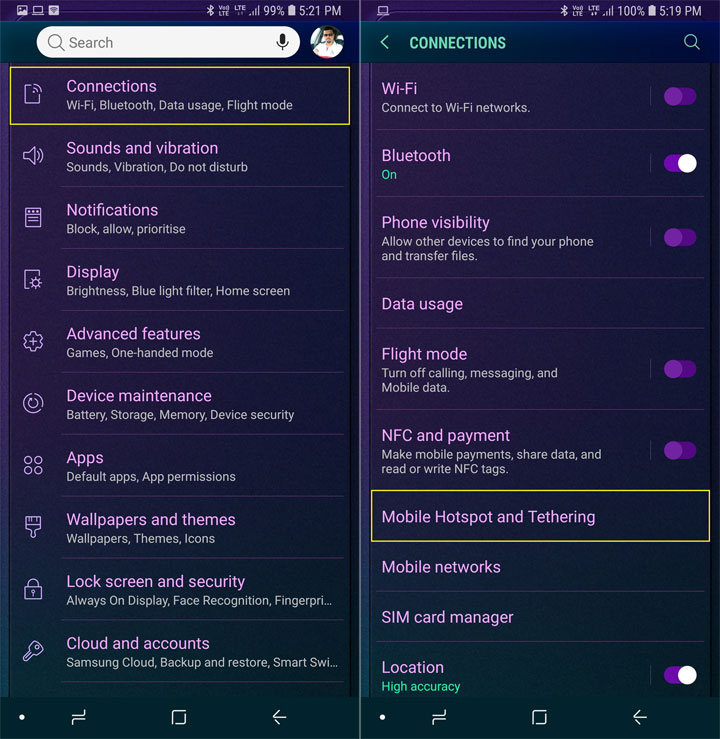 How to Set Up and Use Wifi Hotspot and Tethering on any Android Device , Use Wifi Hotspot and Tethering on any Android Device, How to enable Wifi Hotspot in Any Android Device