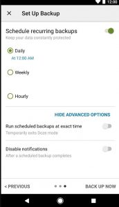 Backup Text Messages Android