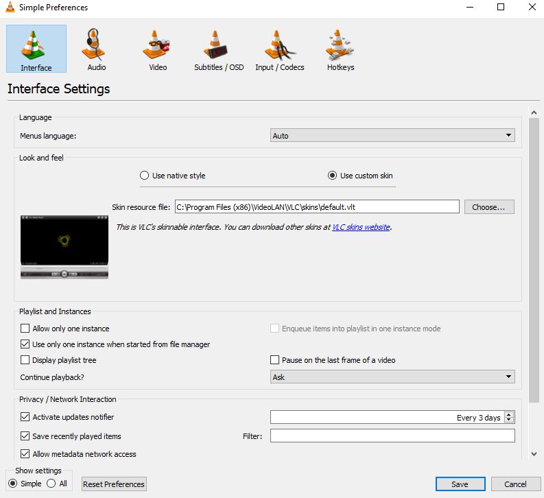 Best VLC Skins