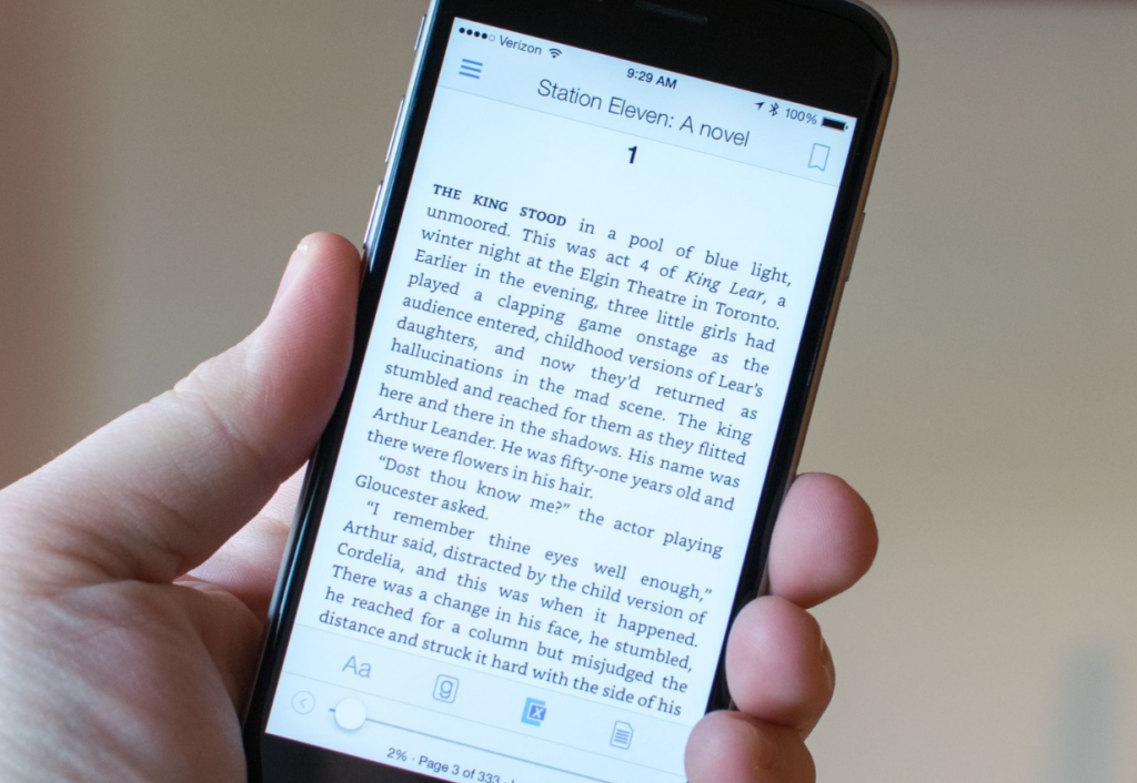 Phone as an E-Reader