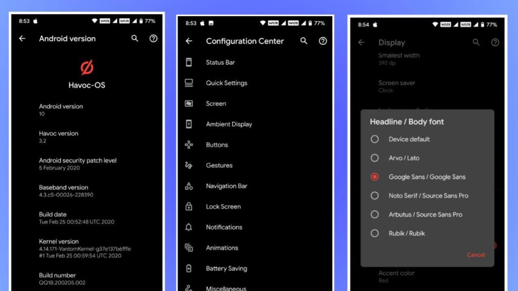 poco f1 custom rom