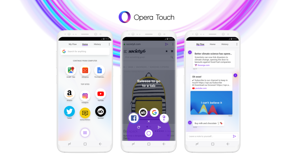 Opera Touch Apk