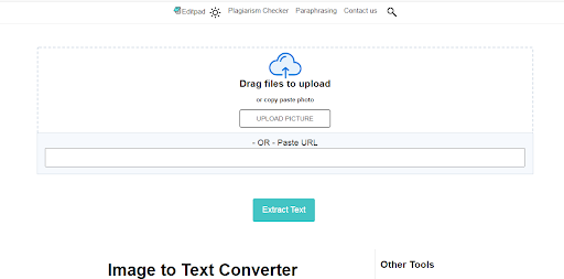Image to text conversation