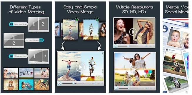 merge videos android