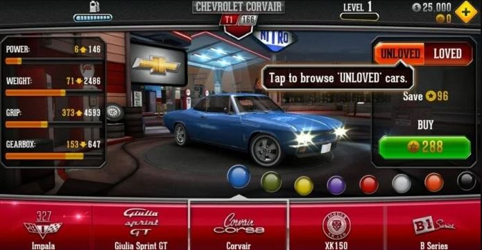 CSR Classics MOD Apk